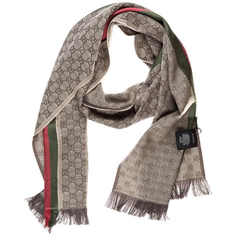 gucci shawl white|Gucci scarf clearance.